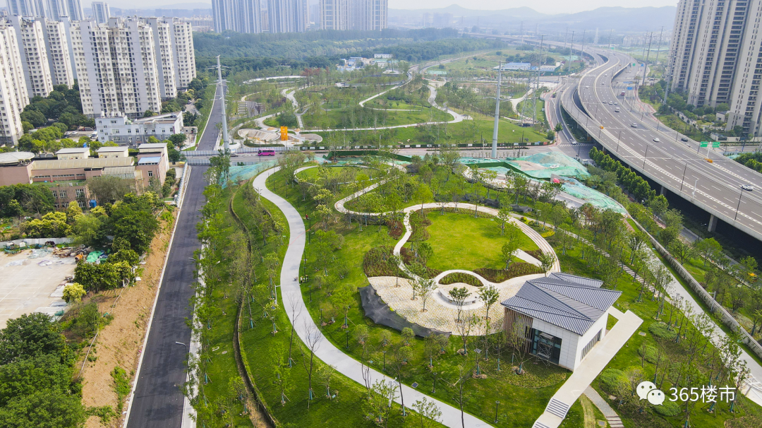 震撼航拍!雨花22万方超级城市公园揭开面纱!家门口的生态氧吧来了-南京365淘房