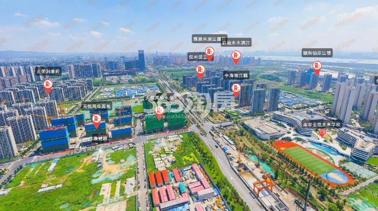 天悦风华航拍实景图（23.8.21）_南京天悦风华_南京新房网_365淘房
