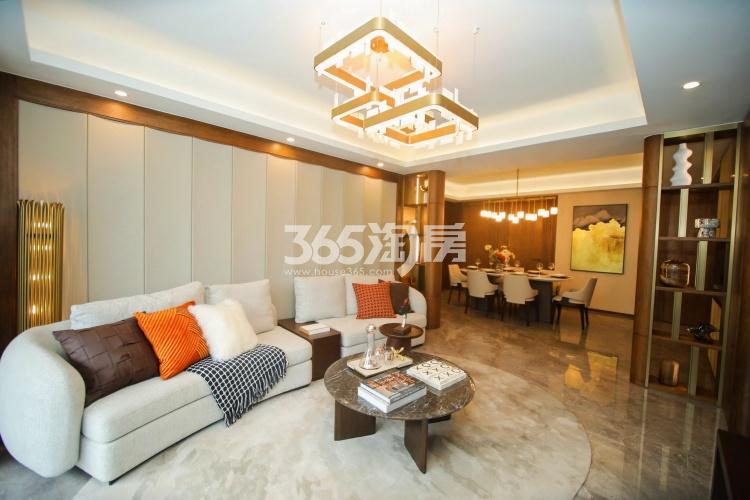 香港兴业耦贤里135㎡样板房-客厅