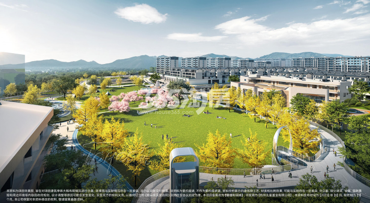 杭铁越秀星缦和润效果图
