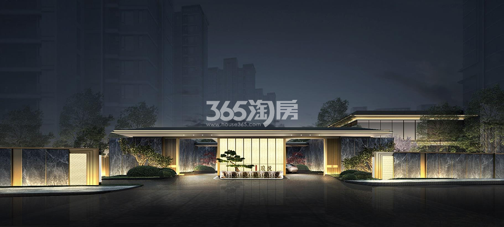 琅悦大门效果图