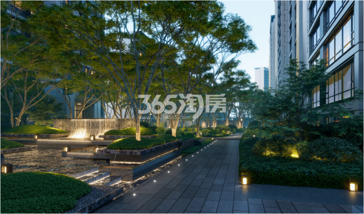 悦著九章景观效果图