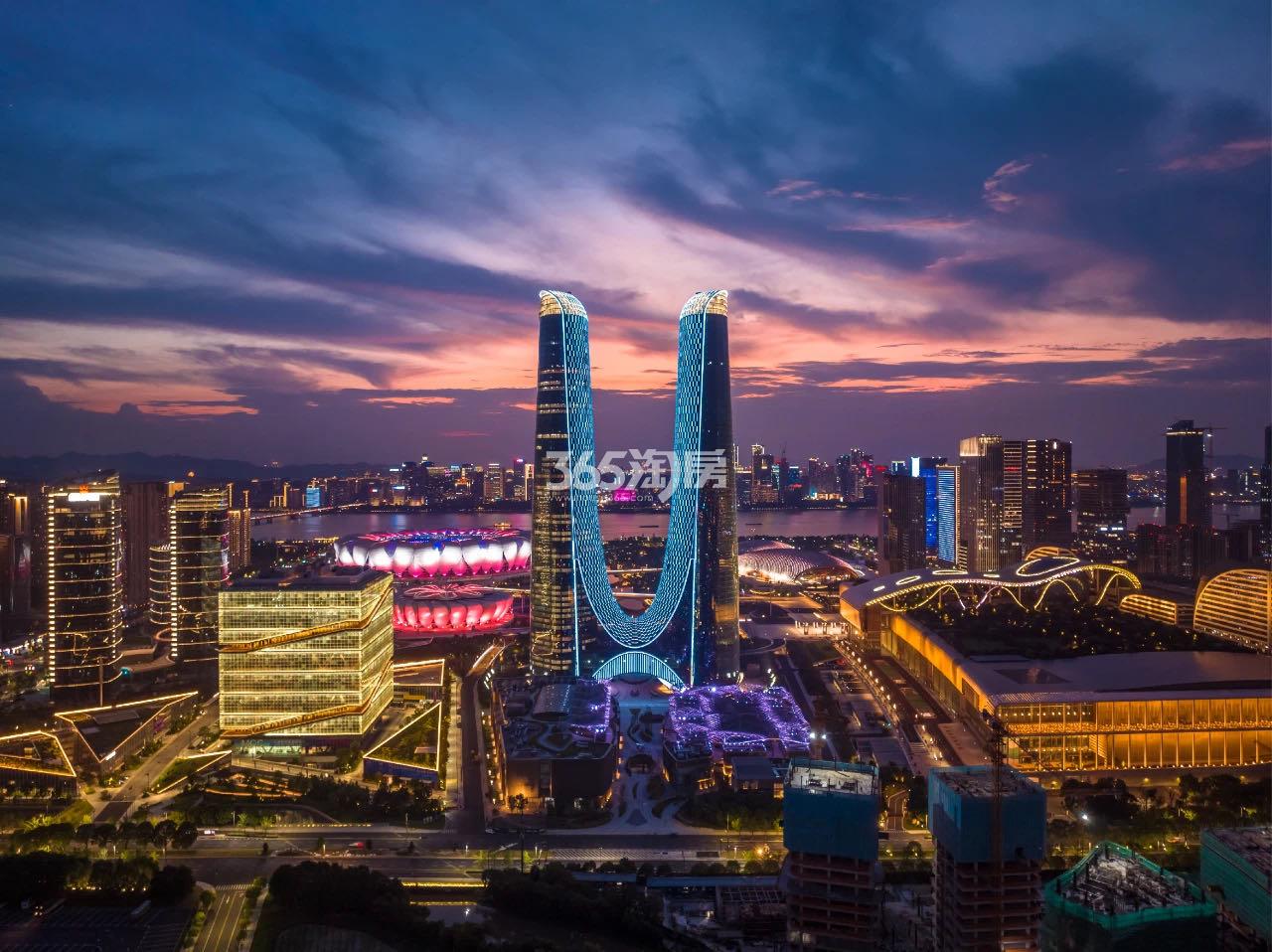 杭州世纪中心实景 (摄影魔眼)_杭州杭州世纪中心_杭州新房网_365淘房