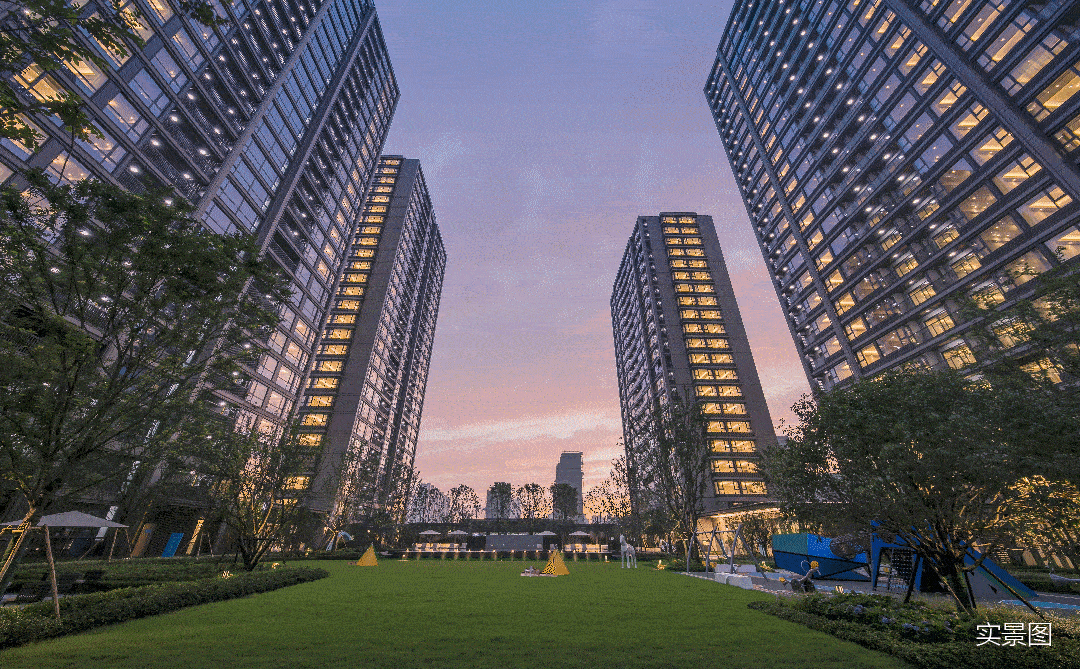 绿城杭州桂语江南实景图