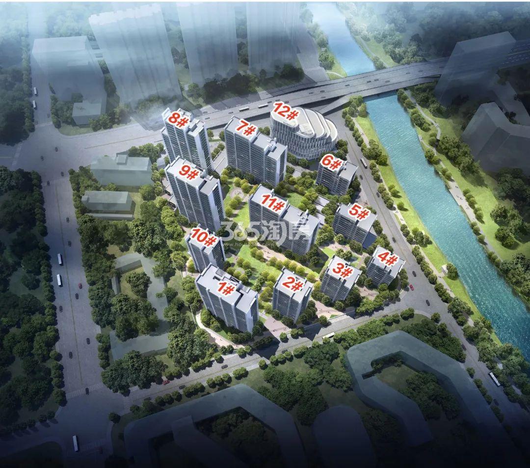 万科申花109号宅地效果图