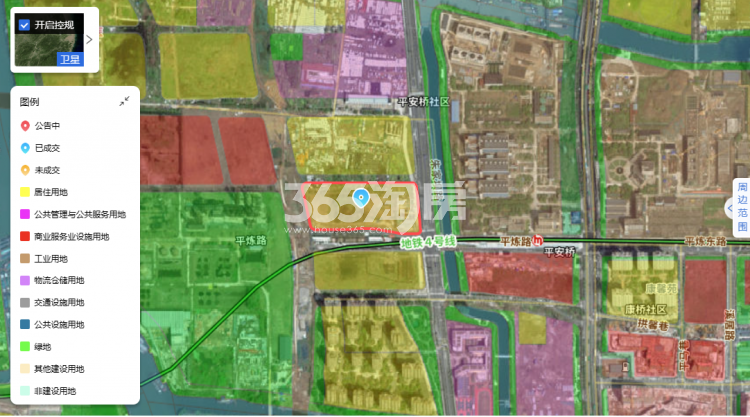 运河集团运河新城134号地块交通图