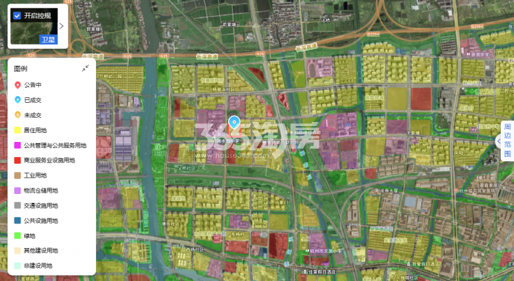 运河集团运河新城132号地块交通图
