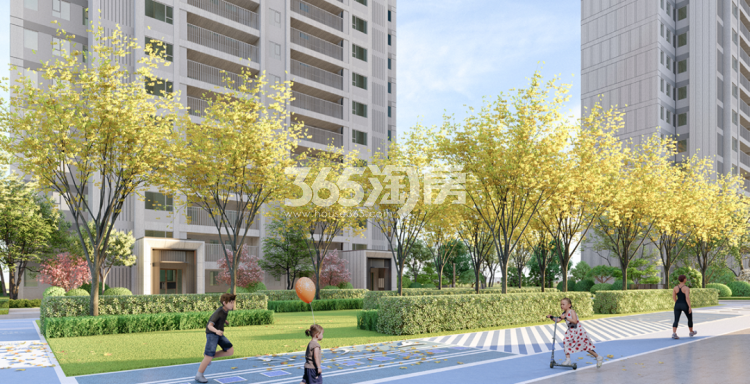 中垠瑧悦府楼栋景观效果图_南京中垠瑧悦府_南京新房网_365淘房