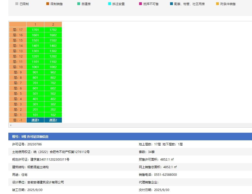 徽创·龙川汇小高5幢预售信息