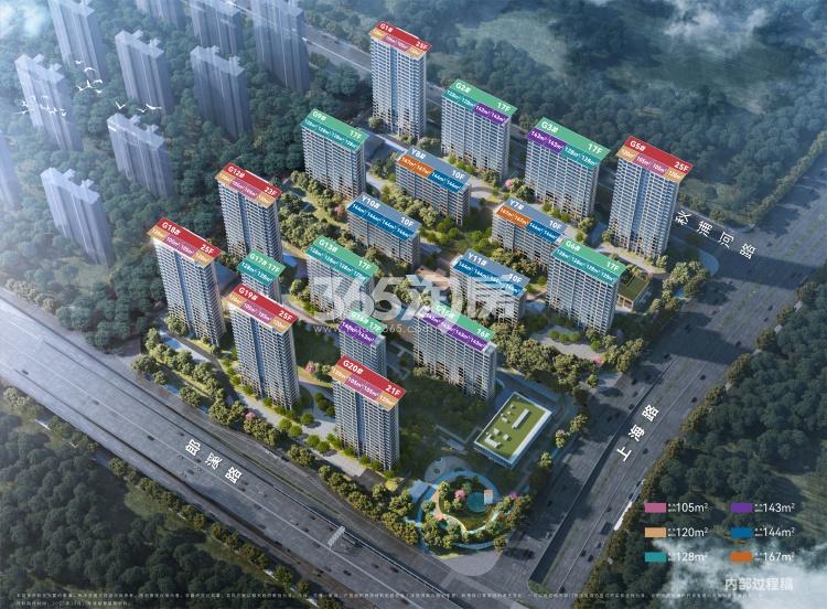 中国铁建花语江南花语江南鸟瞰图