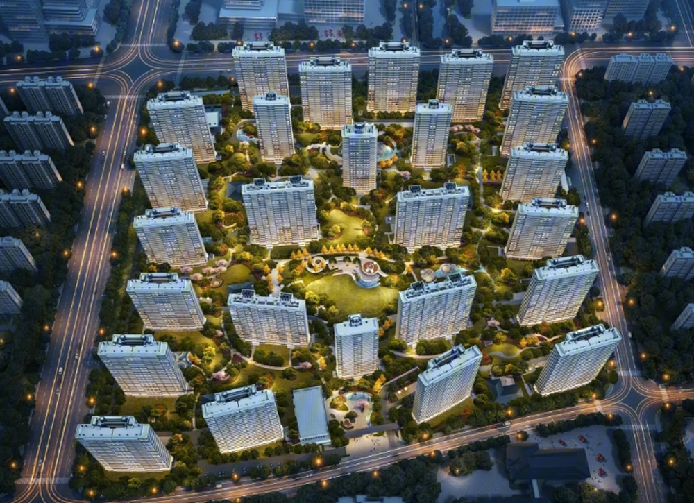 中国铁建·花语云萃花语云萃华庭鸟瞰图
