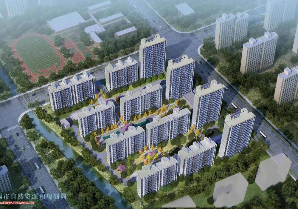 高新朗诗熙樾府新发朗诗·熙樾府鸟瞰图