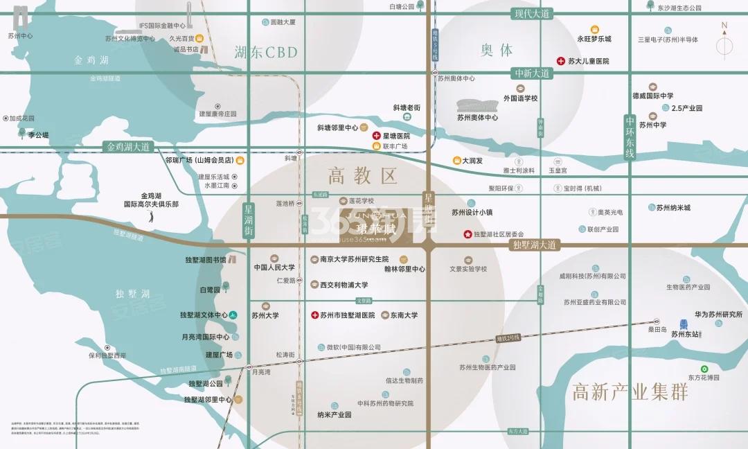 珺华赋交通图