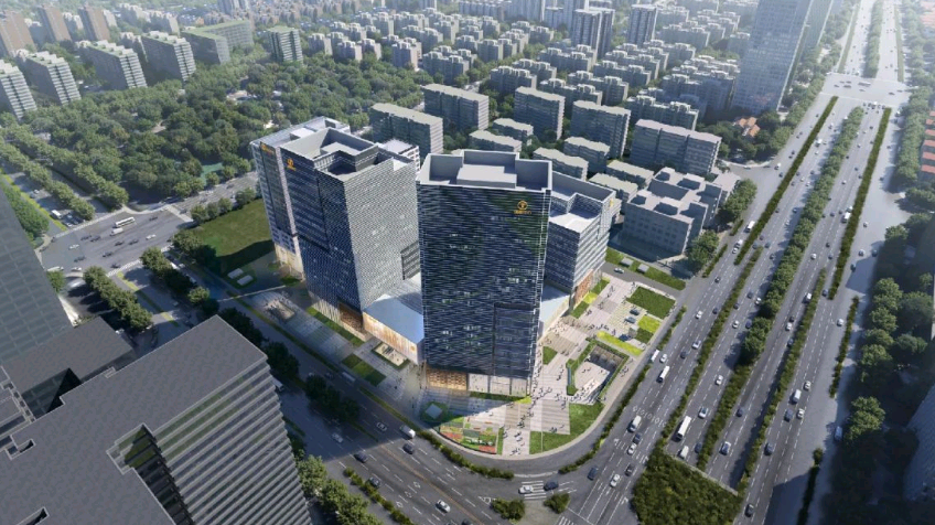 最新江北再添一座万汇城河西2座重磅综合体顺利封顶