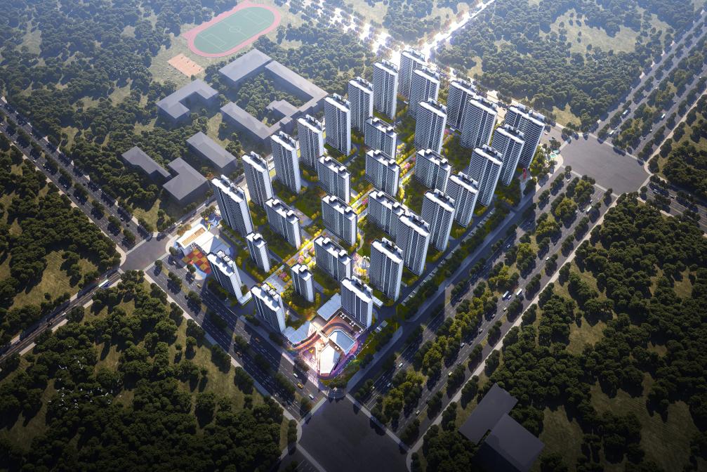 布局渭北火热开工渭北新城重点保障项目开工