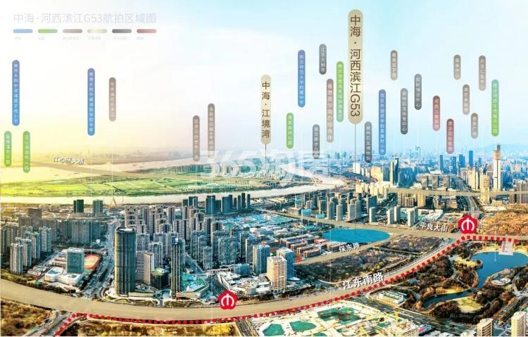 中海·江南玖序交通图