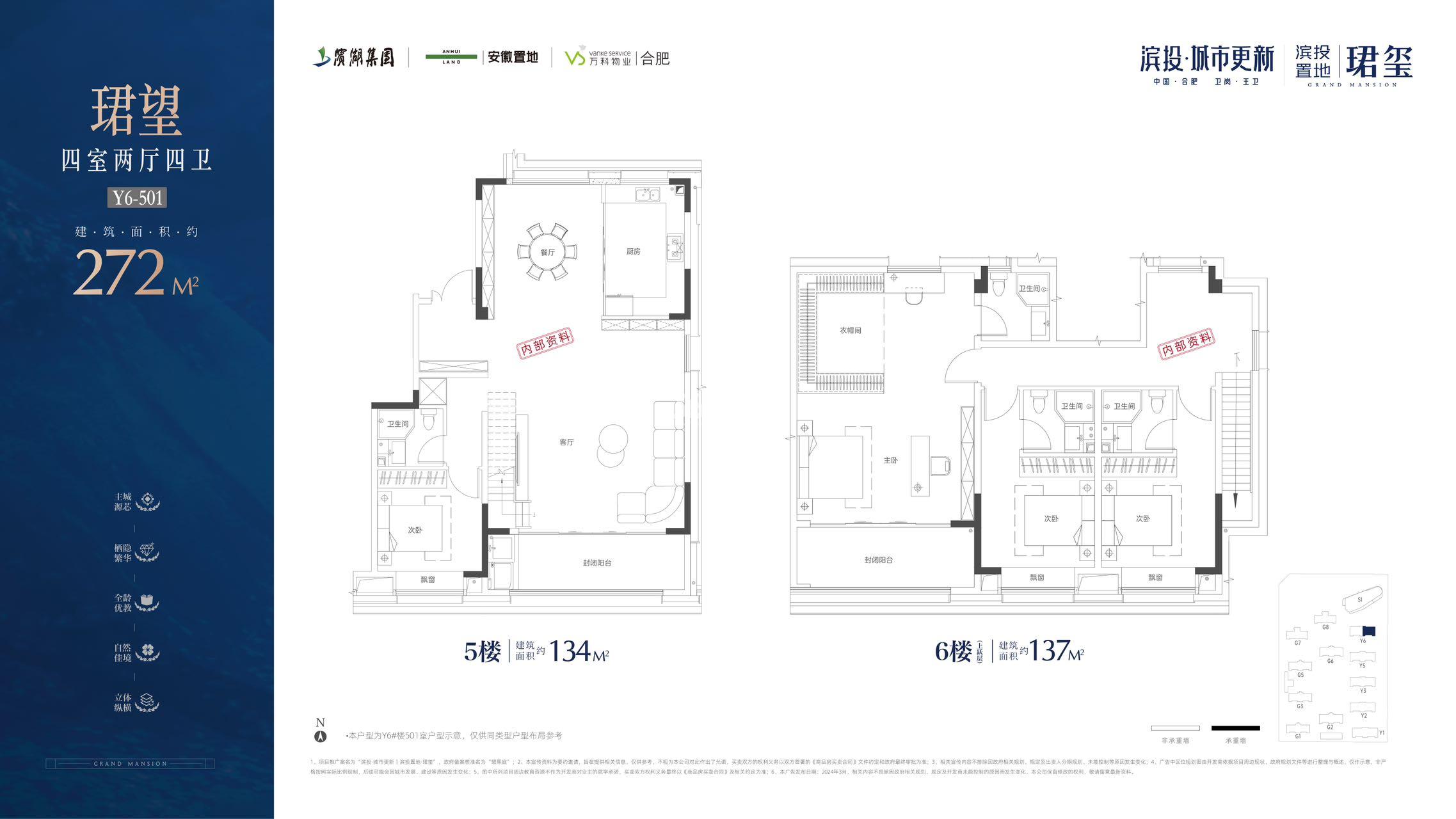 滨投置地·珺玺272㎡户型图