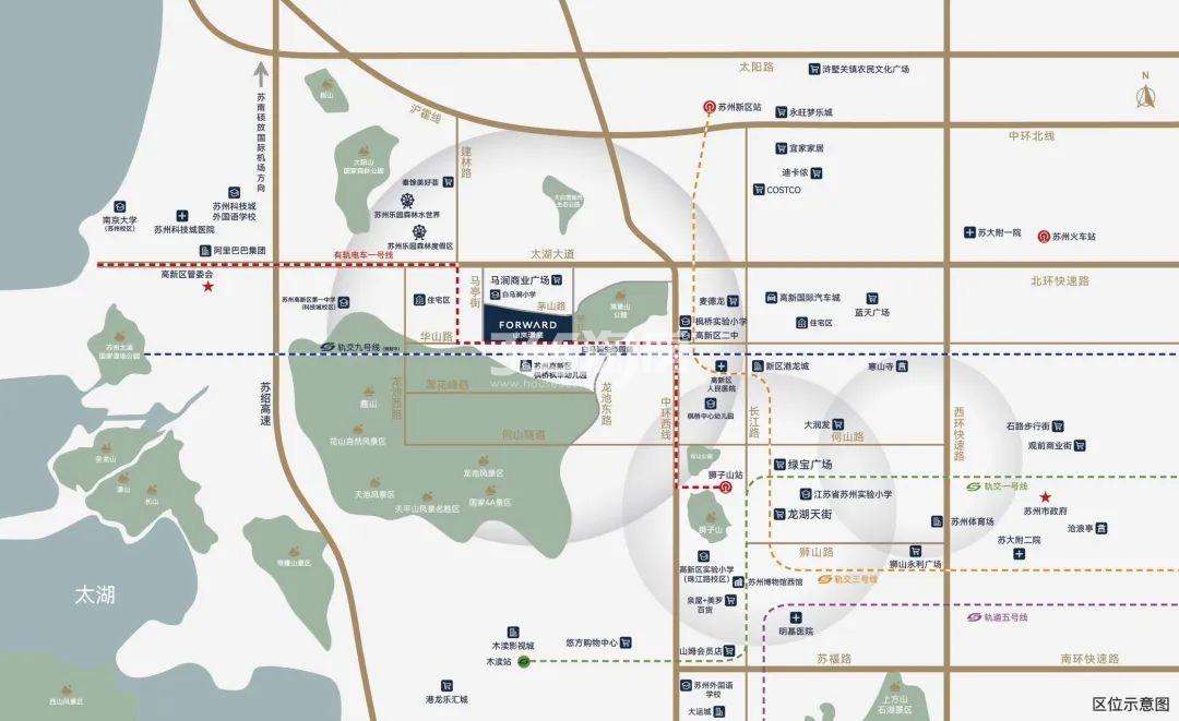 区位图