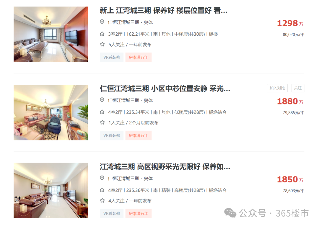 “4.2万/平，我住上了仁恒江湾城”-南京365淘房