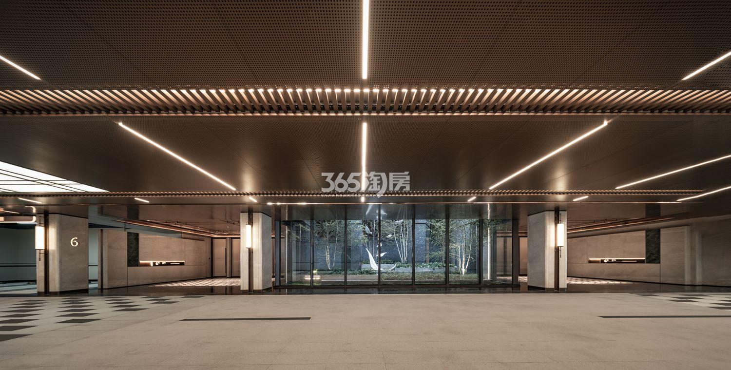 绿城华发·金陵月华下沉庭院实景_南京绿城华发·金陵月华_南京新房网_365淘房