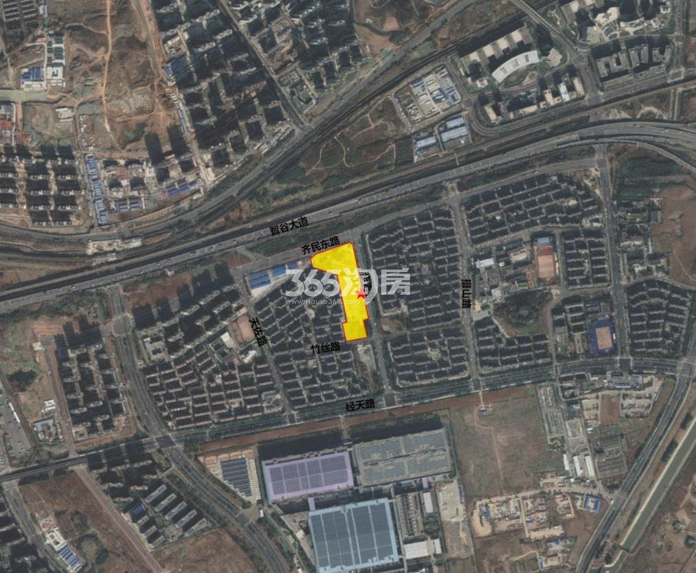 经东仙林湖G79地块交通图