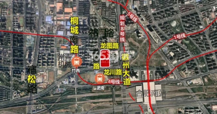 保利龙川瑧悦项目地块图