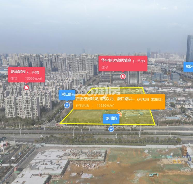 保利龙川瑧悦项目地块图