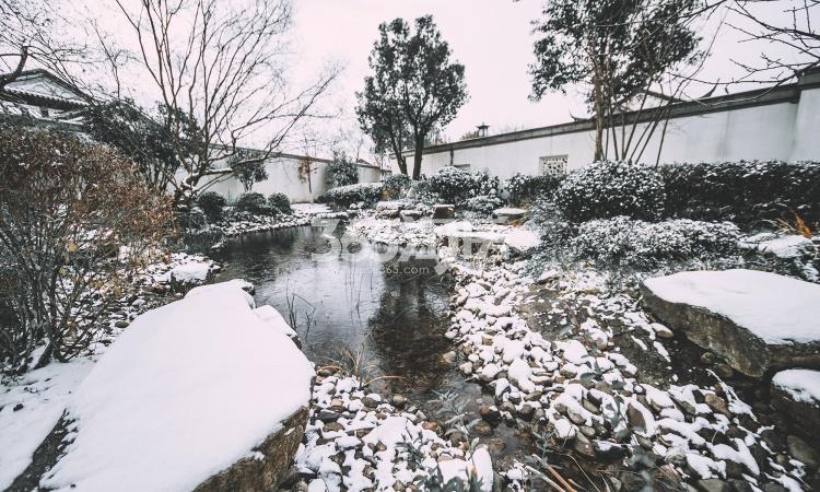 云水岗北实景图