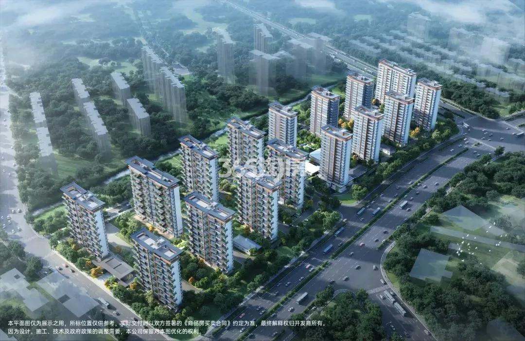 建发玺云鸟瞰图