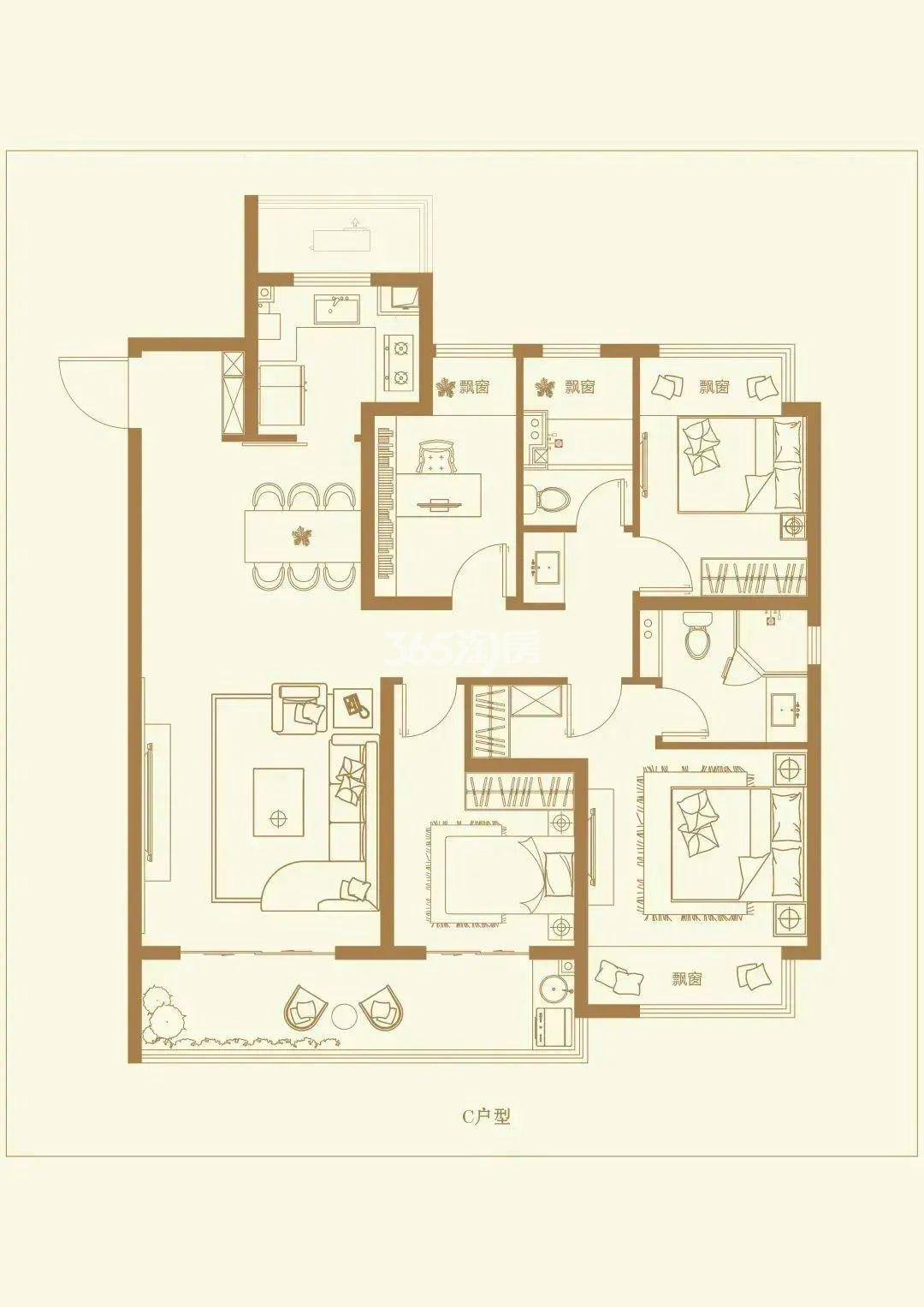 湖西·双银国际户型图