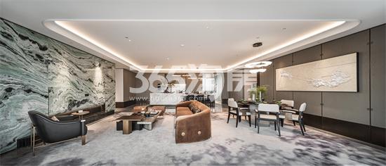 伟星长江之歌315㎡样板间实景图-客厅_南京伟星长江之歌_南京新房网_365淘房