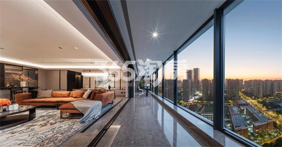 伟星长江之歌315㎡样板间实景图-阳台
