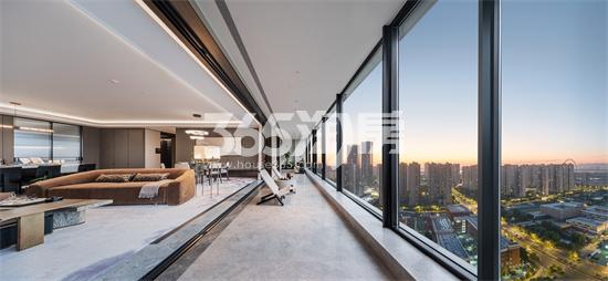 伟星长江之歌315㎡样板间实景图-阳台
