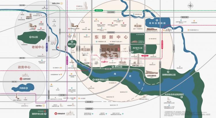 四川邦泰·悦九章交通图