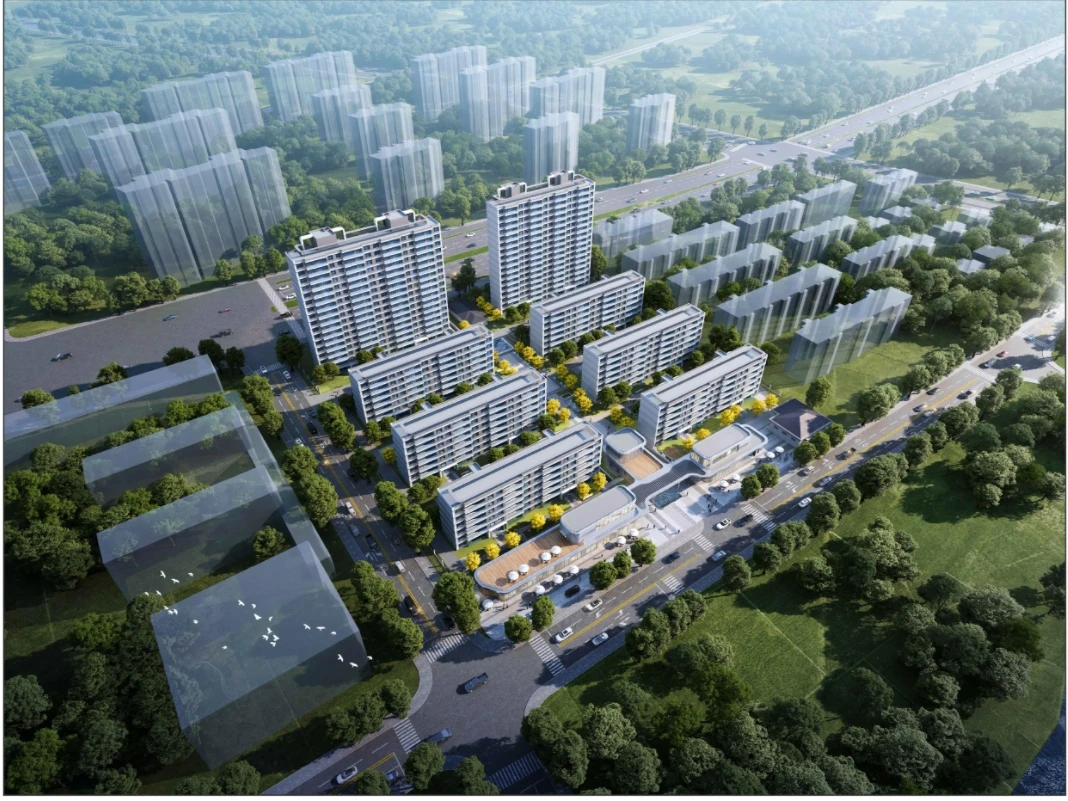 熙和云锦熙和云景雅园鸟瞰图