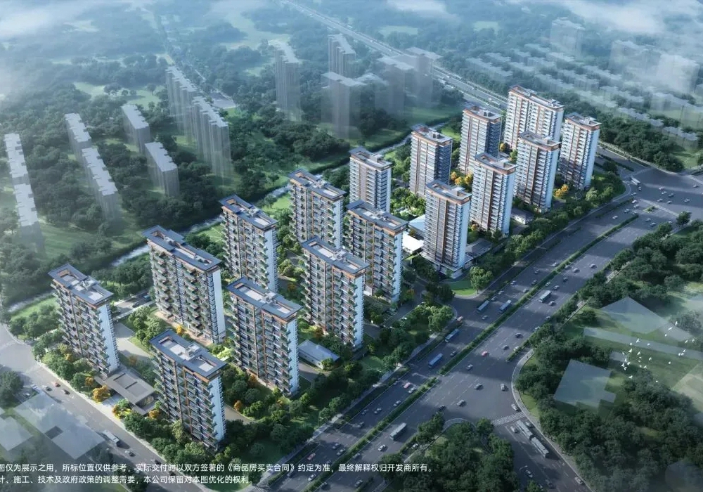 建发玺云鸟瞰图