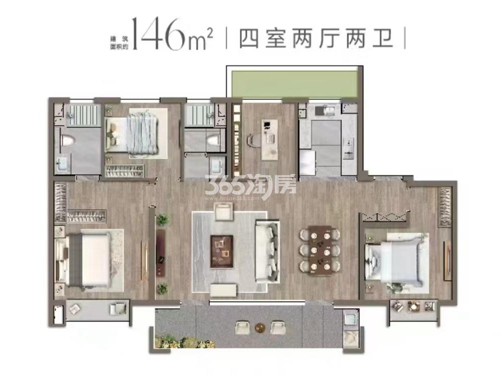 锦尚天华户型图