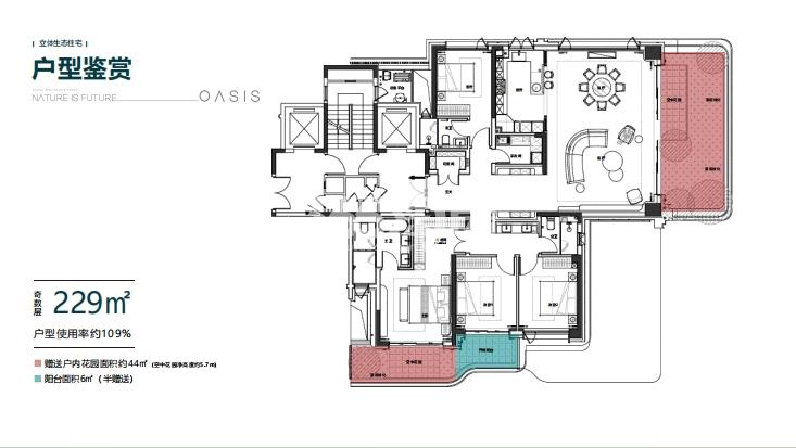 高速壹品森境229㎡户型图