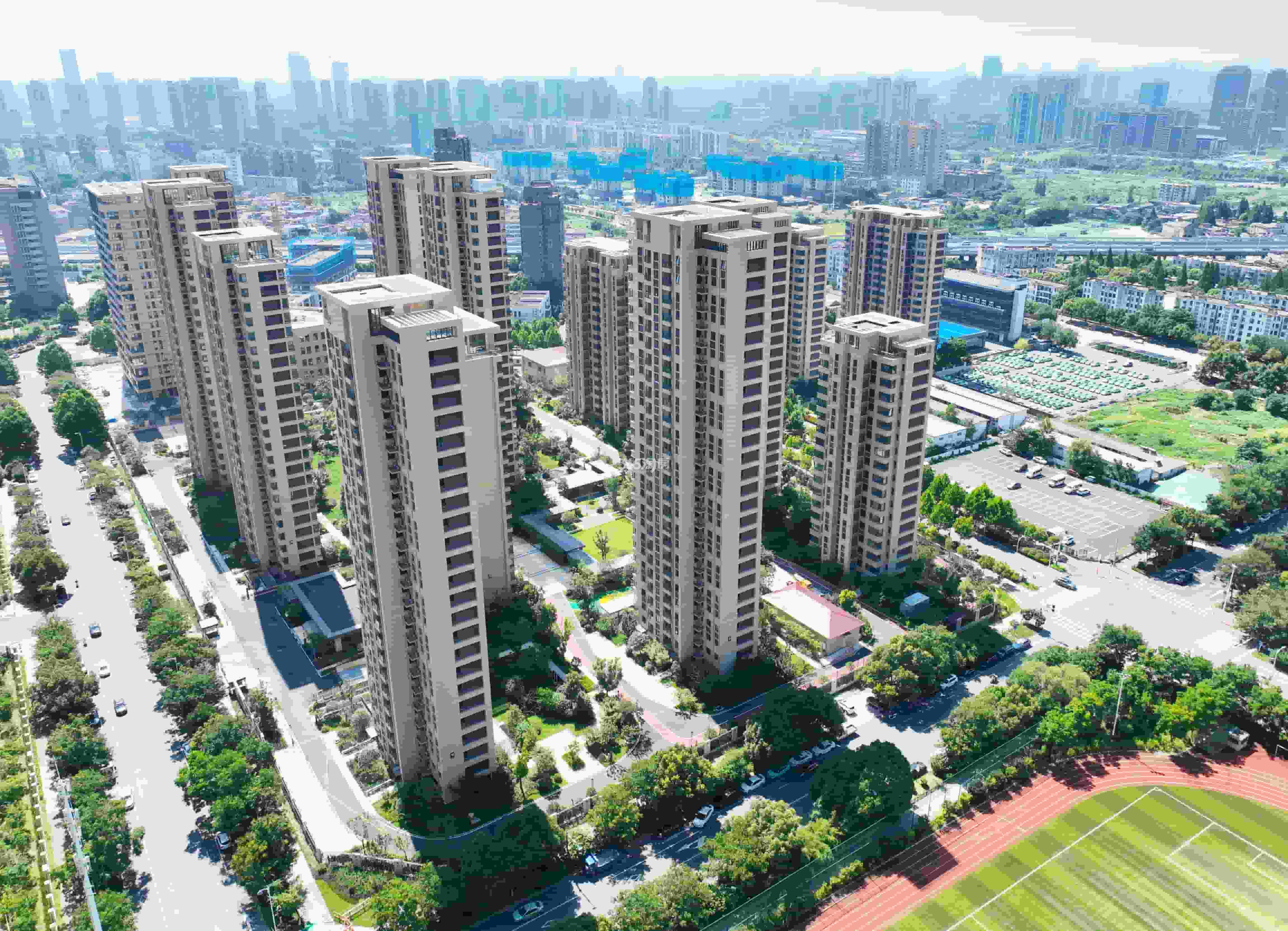 文渊府项目航拍实景图