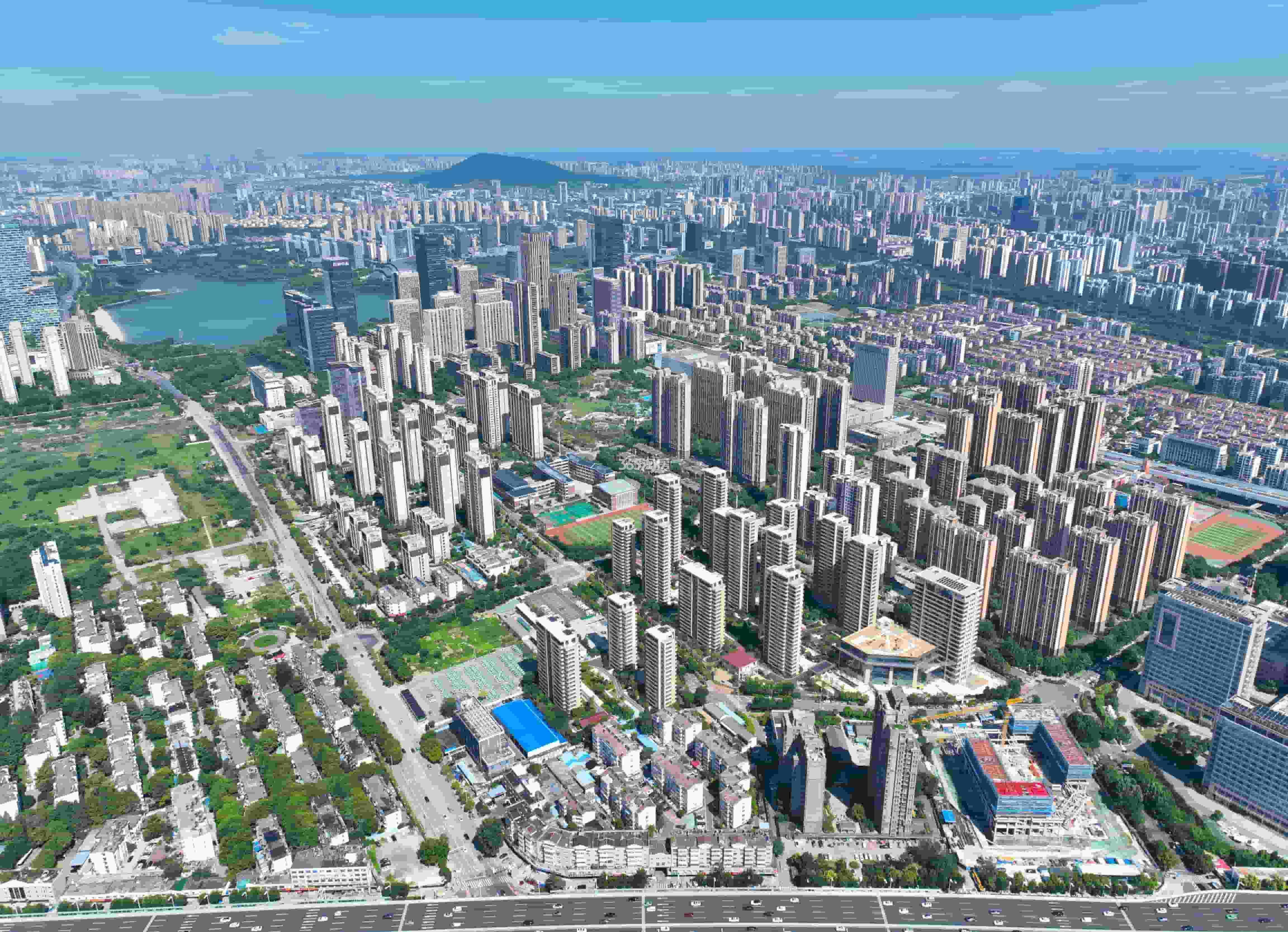 文渊府项目航拍实景图