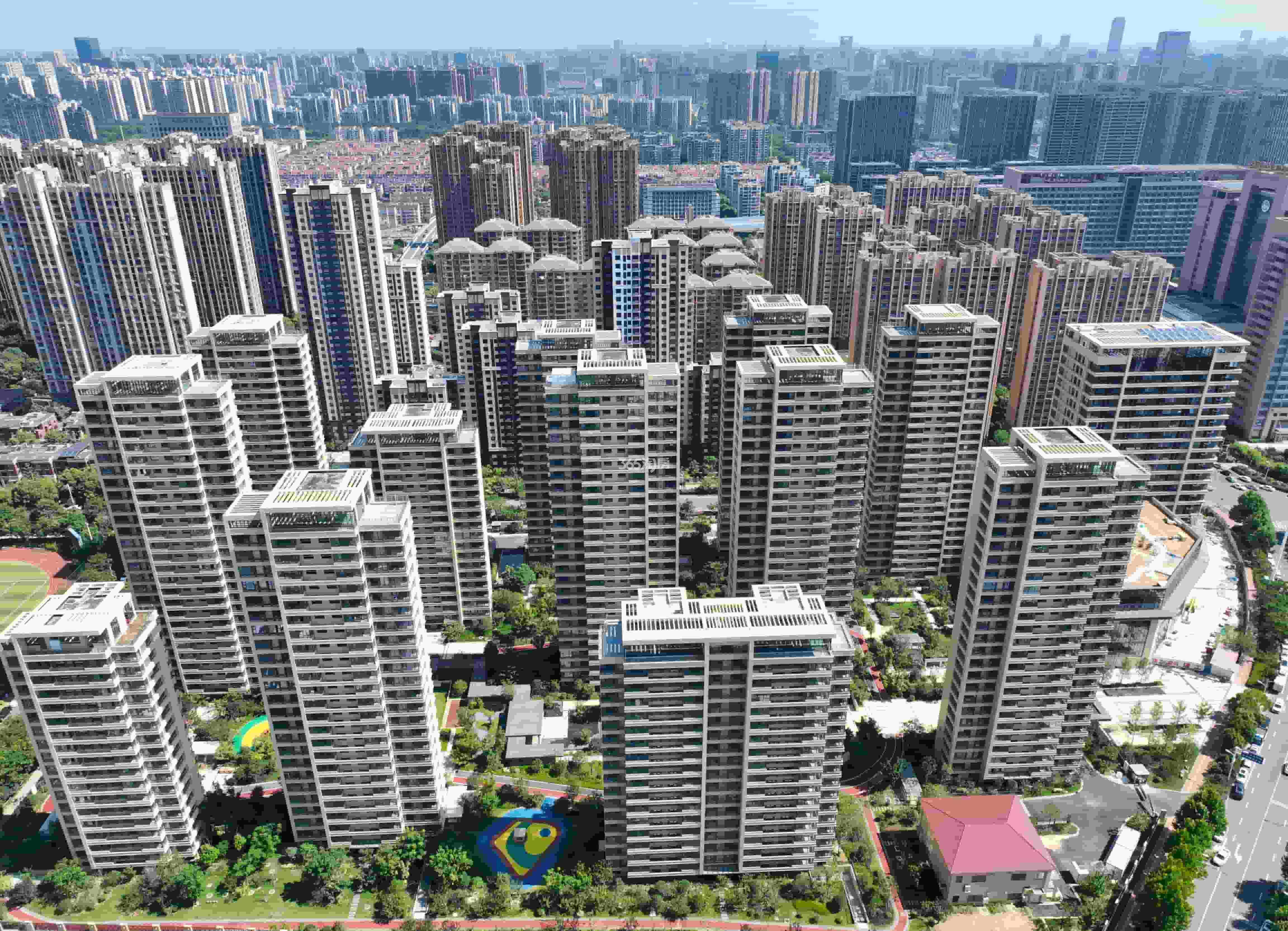 文渊府项目航拍实景图