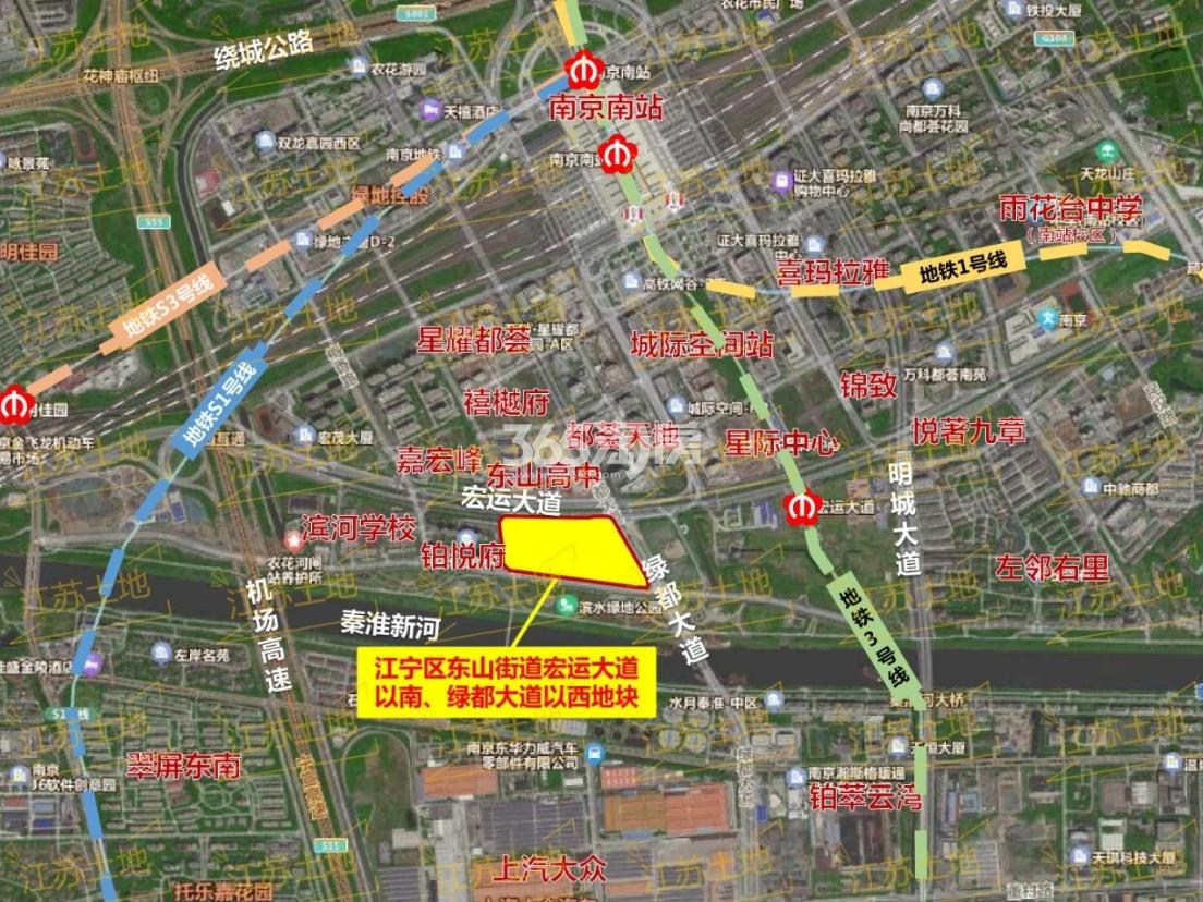 映秦淮交通图