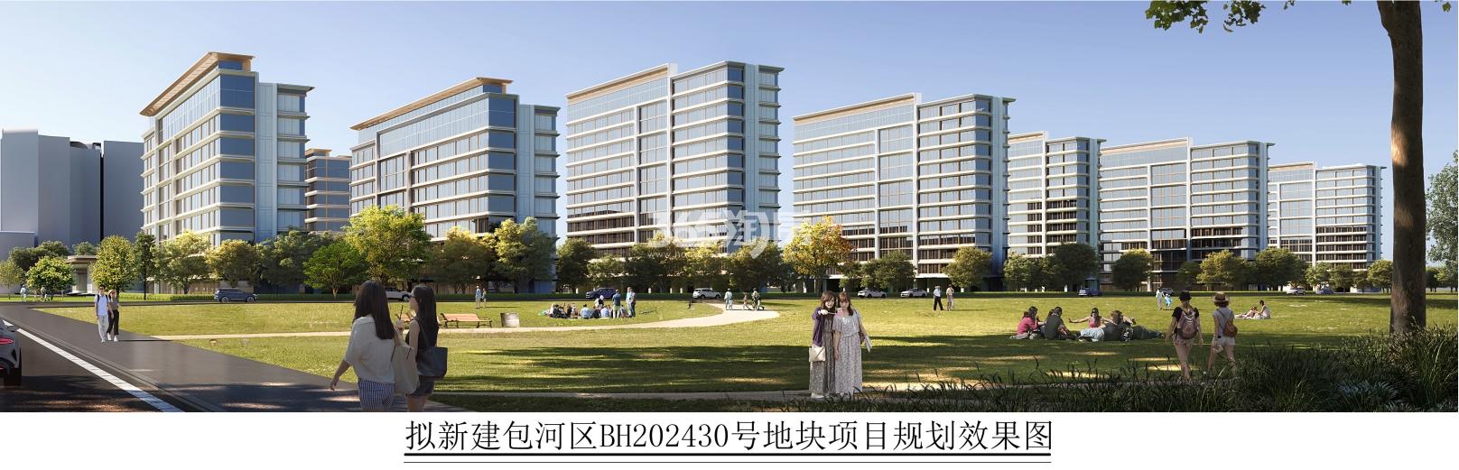 合肥轨道BH202430号地块外立面效果图