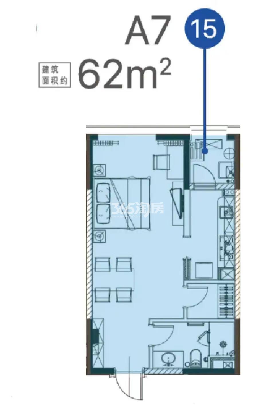 1室1厅1卫（A7）