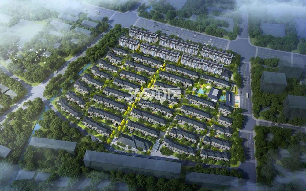 运河壹号鸟瞰图