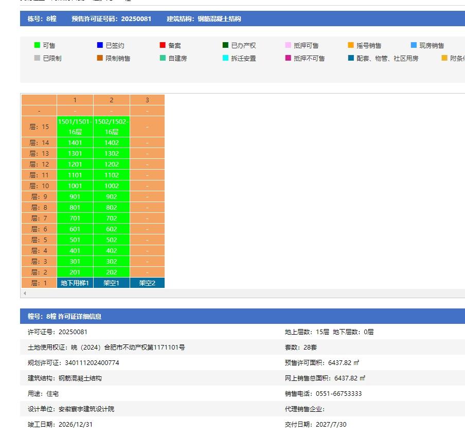 意禾澄庐8幢预售信息