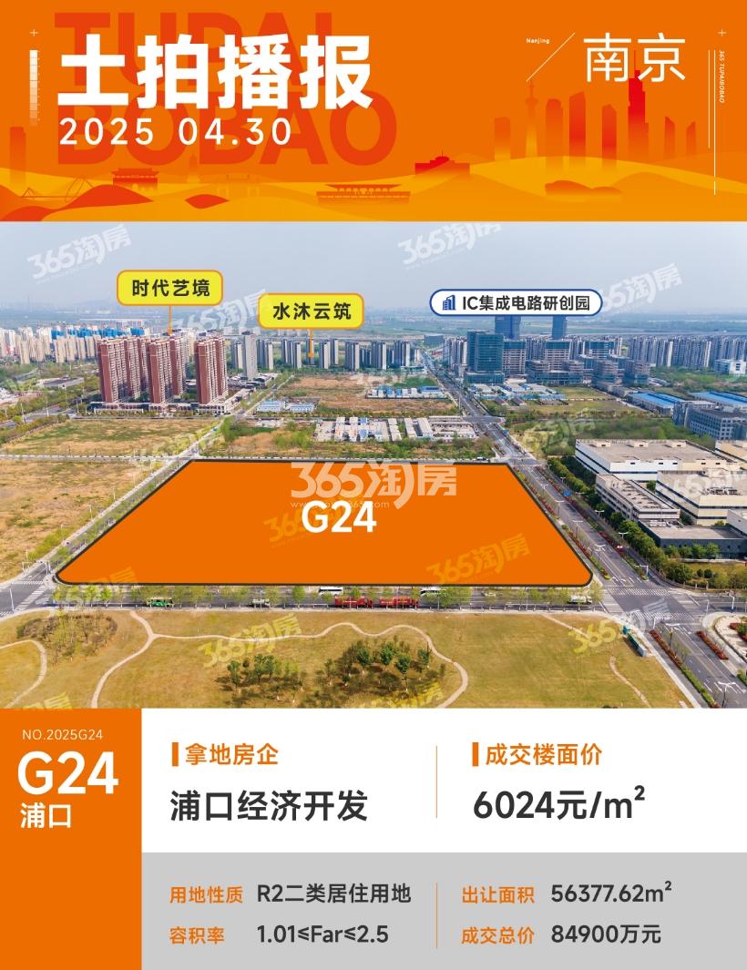 浦口经济开发桥林G24地块样板图