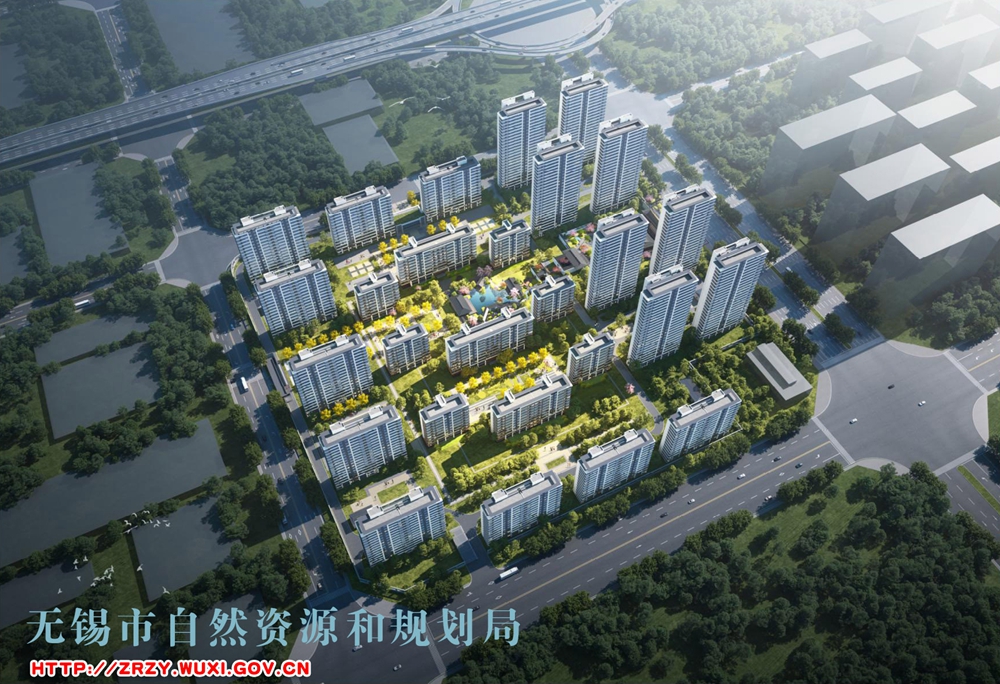 建投·晋和府鸟瞰图