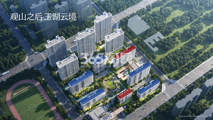 城改·玉湖云境鸟瞰图
