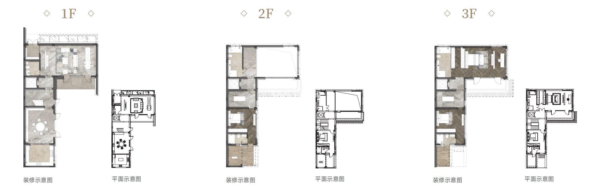 别墅C 建面约335㎡3室3厅5卫